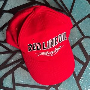 Red Line Oil Racing Red SnapBack Hat